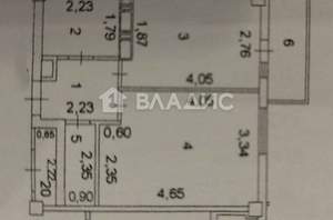1-к квартира, вторичка, 36м2, 6/18 этаж