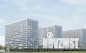 2-к квартира, строящийся дом, 64м2, 8/17 этаж