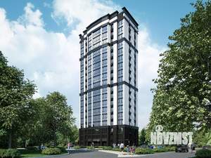 1-к квартира, строящийся дом, 34м2, 4/18 этаж