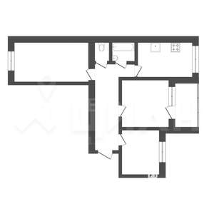 3-к квартира, вторичка, 63м2, 2/9 этаж