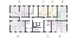 1-к квартира, вторичка, 40м2, 1/14 этаж