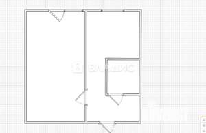 1-к квартира, вторичка, 31м2, 5/5 этаж