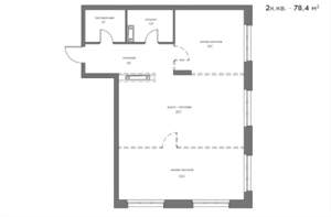 2-к квартира, вторичка, 78м2, 8/21 этаж