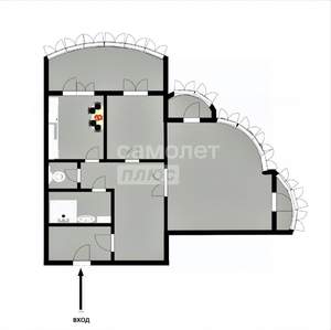 2-к квартира, вторичка, 99м2, 3/9 этаж