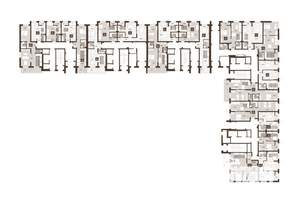 2-к квартира, вторичка, 43м2, 1/22 этаж