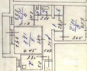 3-к квартира, вторичка, 80м2, 2/10 этаж