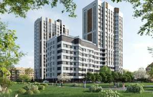 2-к квартира, строящийся дом, 74м2, 3/18 этаж