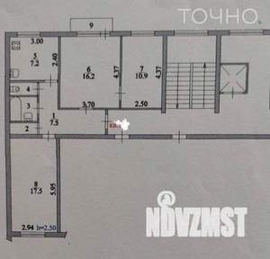 3-к квартира, вторичка, 65м2, 3/9 этаж