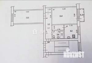 2-к квартира, вторичка, 40м2, 2/5 этаж