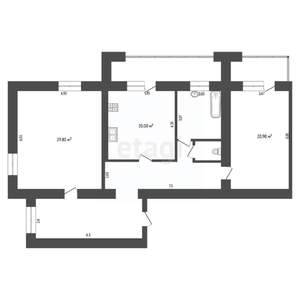 3-к квартира, вторичка, 112м2, 7/9 этаж