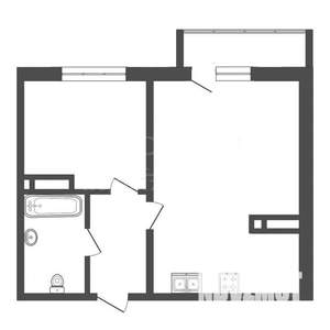 2-к квартира, вторичка, 37м2, 11/14 этаж