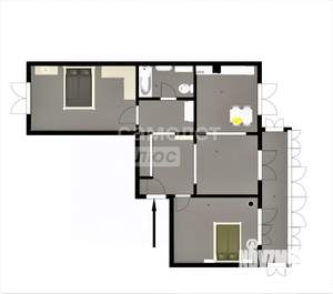 2-к квартира, вторичка, 70м2, 2/10 этаж