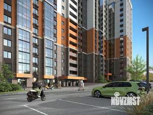 2-к квартира, строящийся дом, 69м2, 13/15 этаж