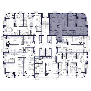 3-к квартира, вторичка, 92м2, 2/18 этаж