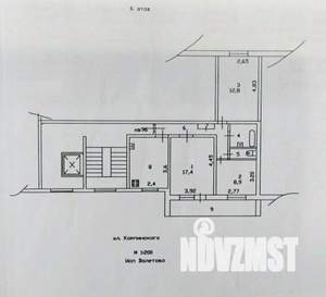 3-к квартира, вторичка, 69м2, 6/9 этаж