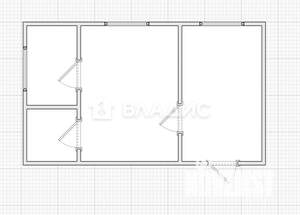 2-к квартира, вторичка, 34м2, 2/5 этаж