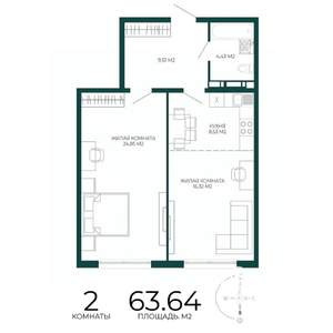 Фото квартиры на продажу (1)