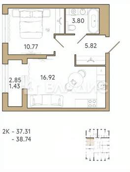 Фото квартиры на продажу (7)