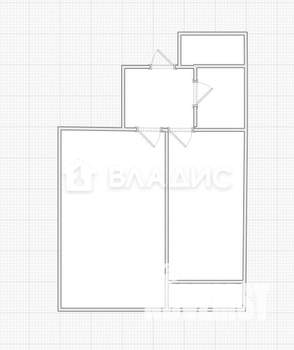 1-к квартира, вторичка, 48м2, 8/18 этаж