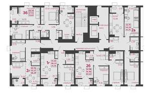 2-к квартира, вторичка, 67м2, 7/12 этаж