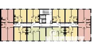 1-к квартира, строящийся дом, 34м2, 18/18 этаж