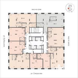 Студия квартира, вторичка, 41м2, 5/23 этаж