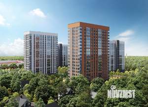 2-к квартира, сданный дом, 40м2, 20/20 этаж