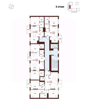 3-к квартира, вторичка, 91м2, 5/18 этаж