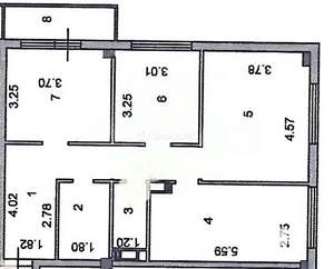 3-к квартира, вторичка, 75м2, 12/17 этаж