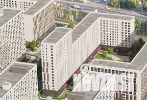 2-к квартира, строящийся дом, 74м2, 4/18 этаж