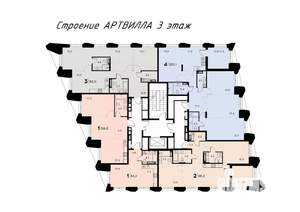 Студия квартира, вторичка, 59м2, 3/23 этаж
