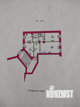 3-к квартира, вторичка, 72м2, 4/4 этаж