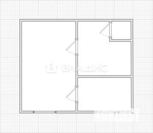 2-к квартира, вторичка, 30м2, 4/5 этаж