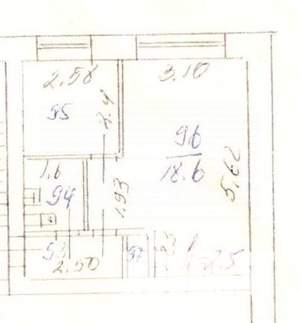 1-к квартира, вторичка, 31м2, 4/5 этаж