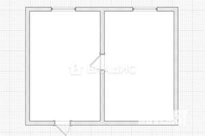 2-к квартира, вторичка, 28м2, 1/5 этаж
