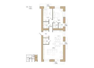 2-к квартира, вторичка, 98м2, 3/18 этаж