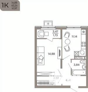 Фото квартиры на продажу (1)