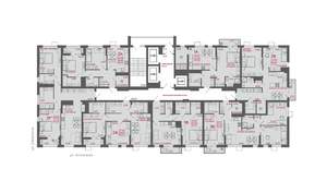 1-к квартира, вторичка, 52м2, 19/22 этаж
