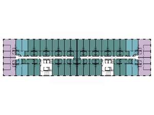1-к квартира, строящийся дом, 33м2, 2/17 этаж