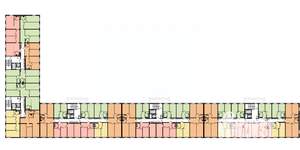 2-к квартира, строящийся дом, 53м2, 13/18 этаж