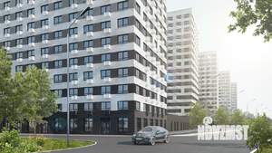 1-к квартира, строящийся дом, 33м2, 8/17 этаж