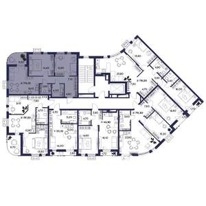 2-к квартира, вторичка, 70м2, 4/16 этаж