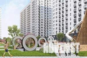 2-к квартира, строящийся дом, 65м2, 16/17 этаж