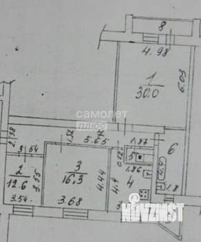 3-к квартира, вторичка, 103м2, 6/9 этаж