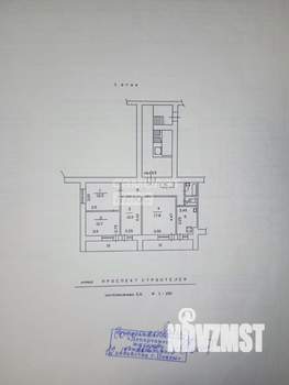 4-к квартира, вторичка, 74м2, 1/9 этаж