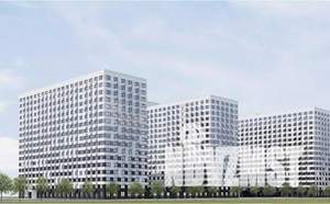 2-к квартира, строящийся дом, 65м2, 15/17 этаж