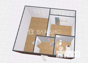 1-к квартира, вторичка, 28м2, 3/15 этаж