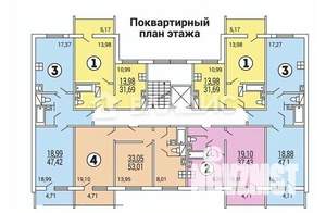 1-к квартира, вторичка, 37м2, 8/10 этаж
