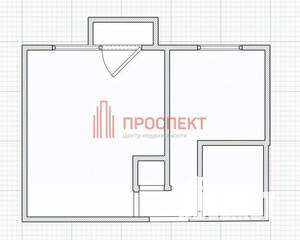 1-к квартира, вторичка, 20м2, 7/11 этаж