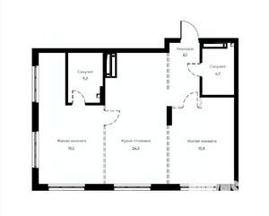 2-к квартира, вторичка, 76м2, 17/23 этаж